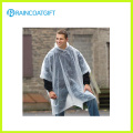 Rpe-004A impermeável impermeável HDPE descartável Raincoat